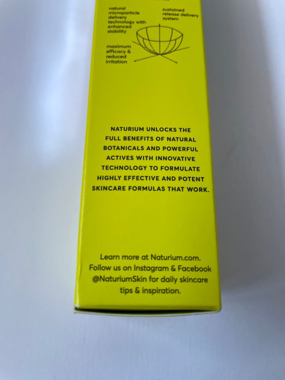NIB NATURIUM Retinaldehyde Cream Serum 0.05%. - Picture 8 of 8